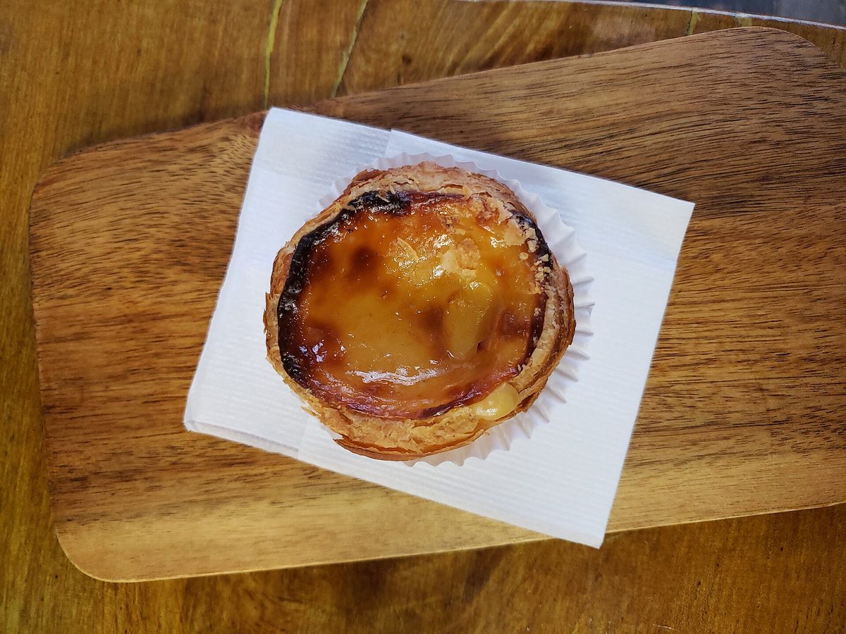 Pastel de nata, Portugal's caramelised custard tarts, a classic European dessert