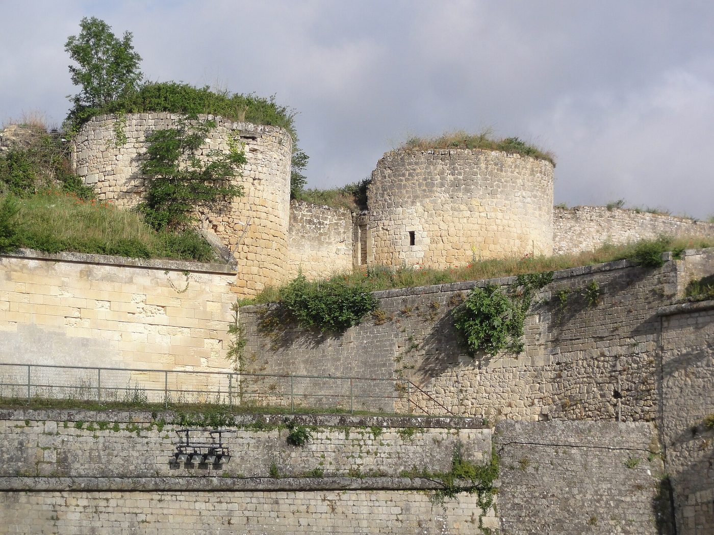 The Vauban ramparts of the Citadelle de Blaye above the Gironde estuary