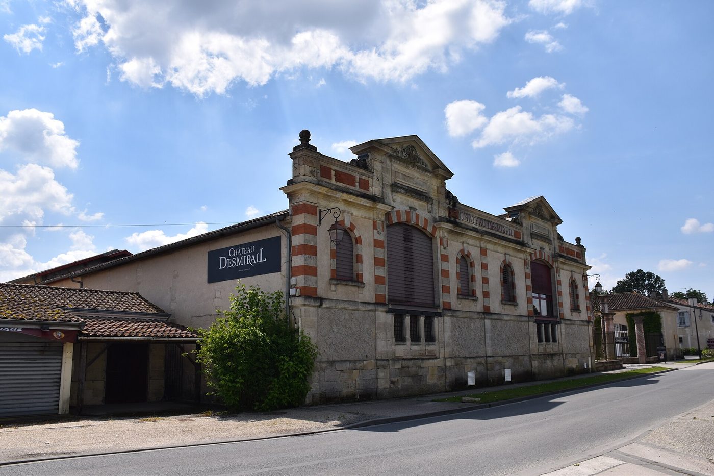 Chateau Desmirail in Cantenac, a classified growth in the Margaux appellation of the Medoc
