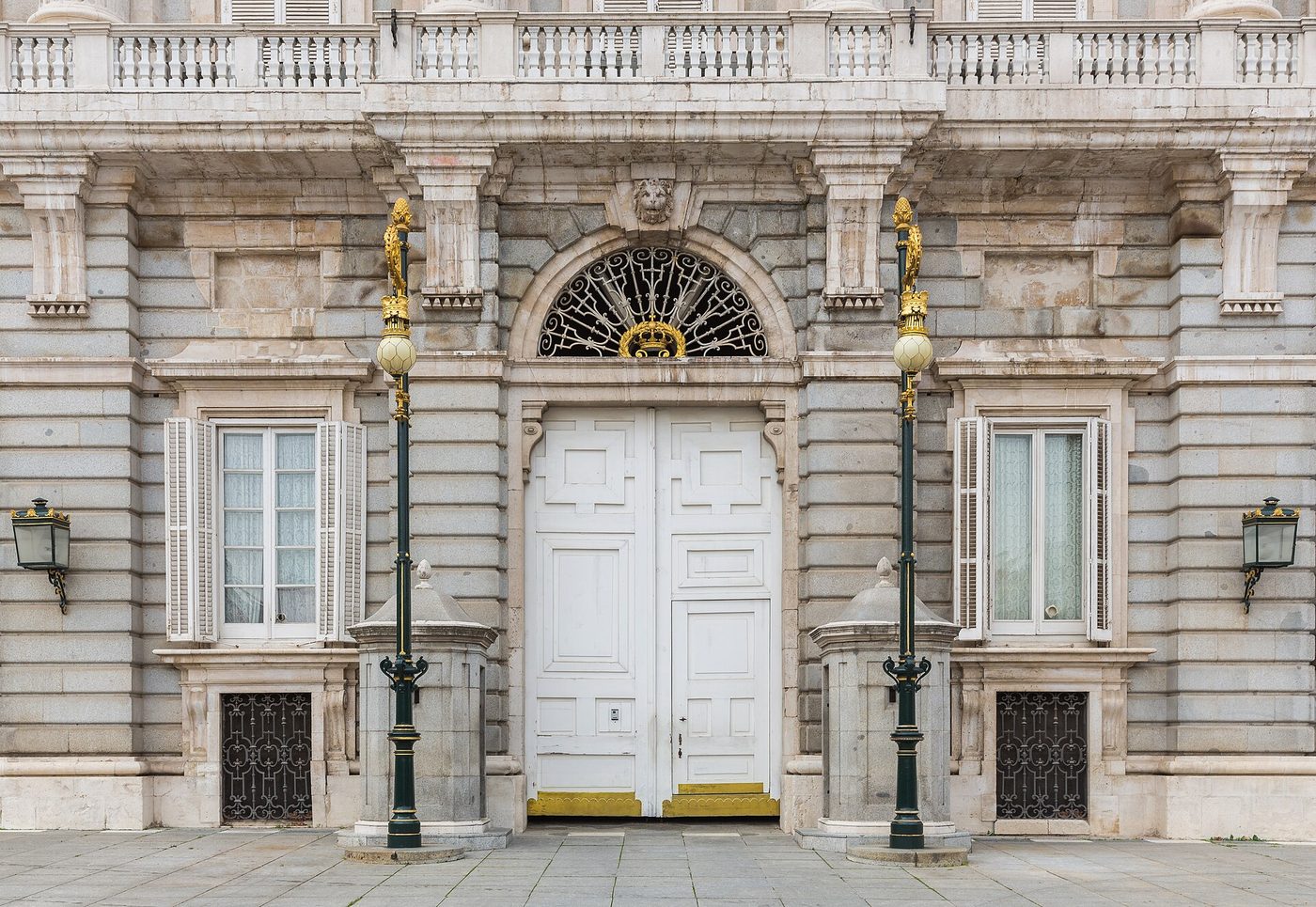 The Royal Palace of Madrid, the largest royal palace in Western Europe